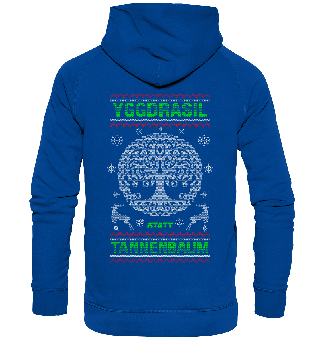 Yggdrasil Statt Tannenbaum - Basic Unisex Hoodie