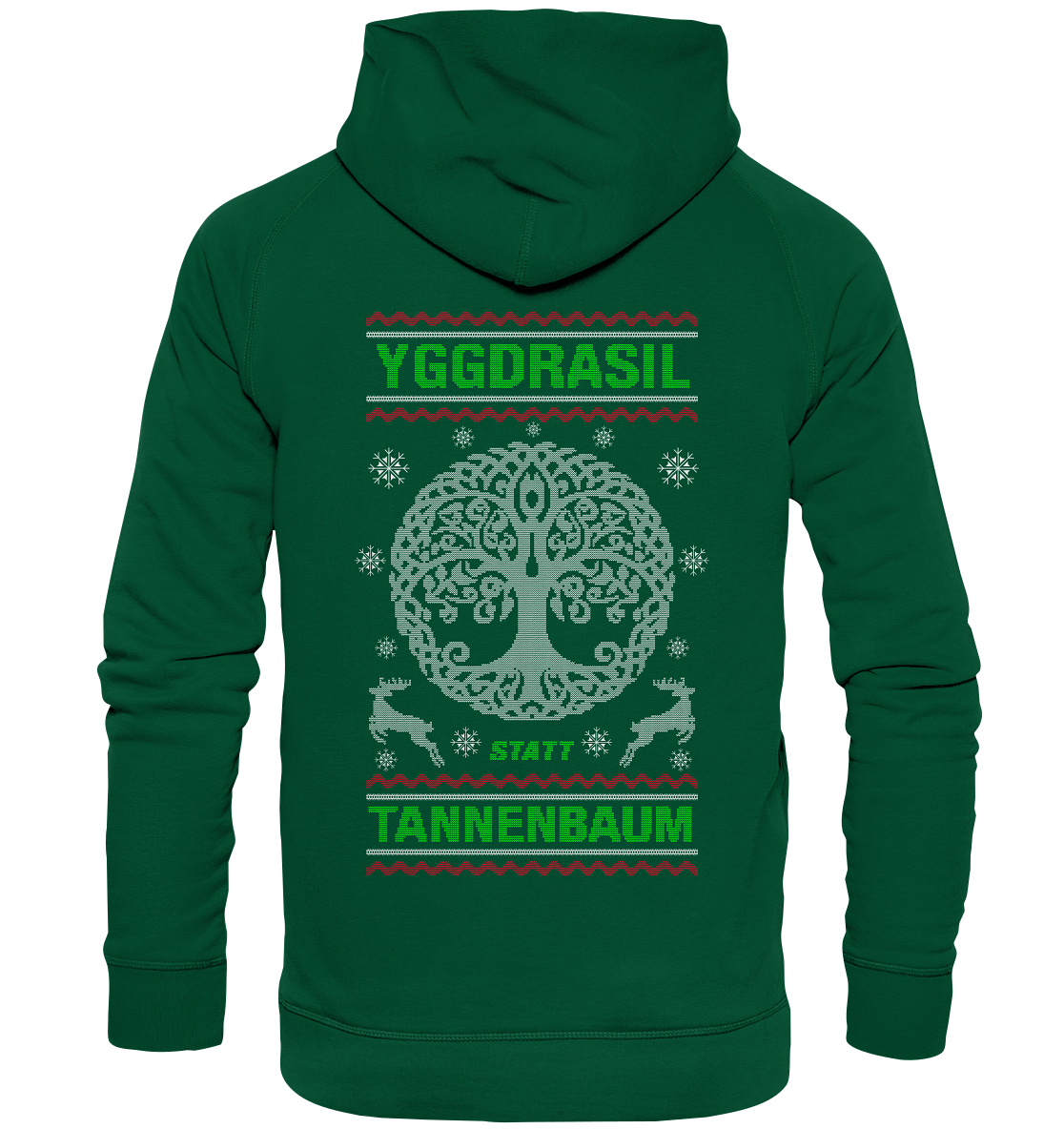 Yggdrasil Statt Tannenbaum - Basic Unisex Hoodie