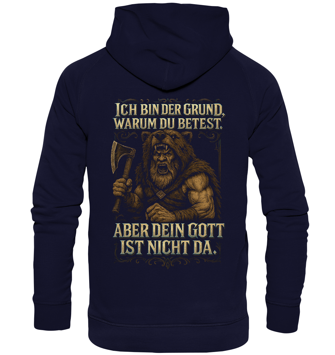 Ich Bin Der Grund ... - Basic Unisex Hoodie