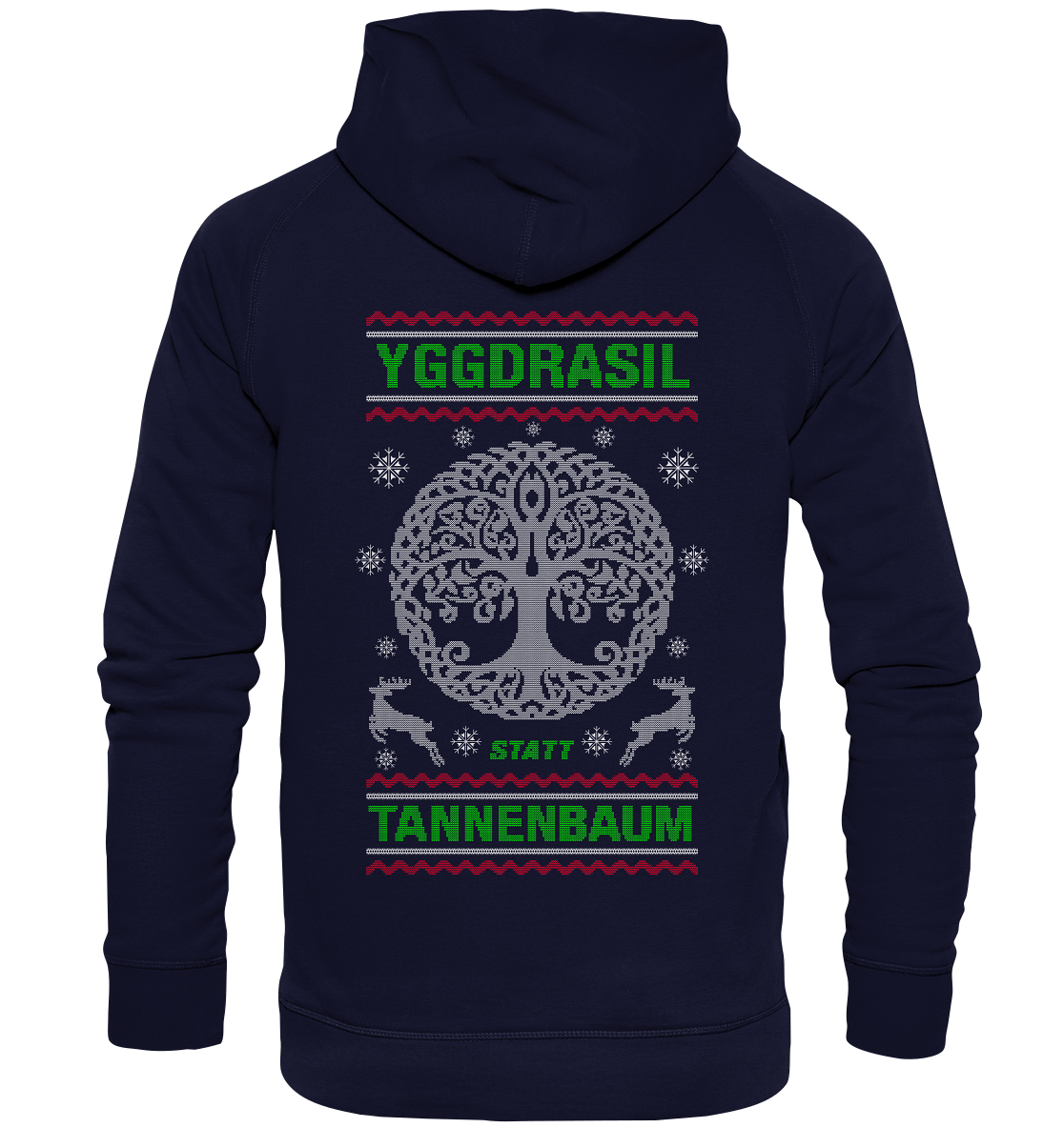 Yggdrasil Statt Tannenbaum - Basic Unisex Hoodie