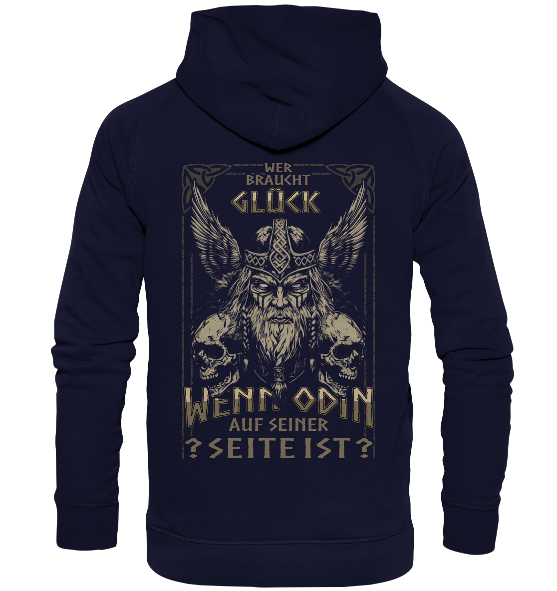 Wer Braucht Glück .... - Basic Unisex Hoodie