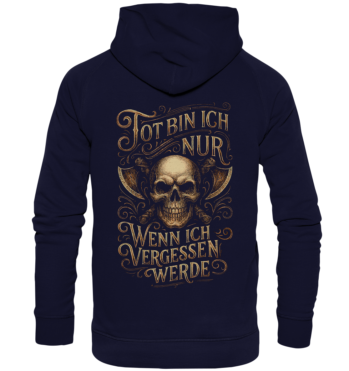 Tot Bin Ich Nur ..... - Basic Unisex Hoodie