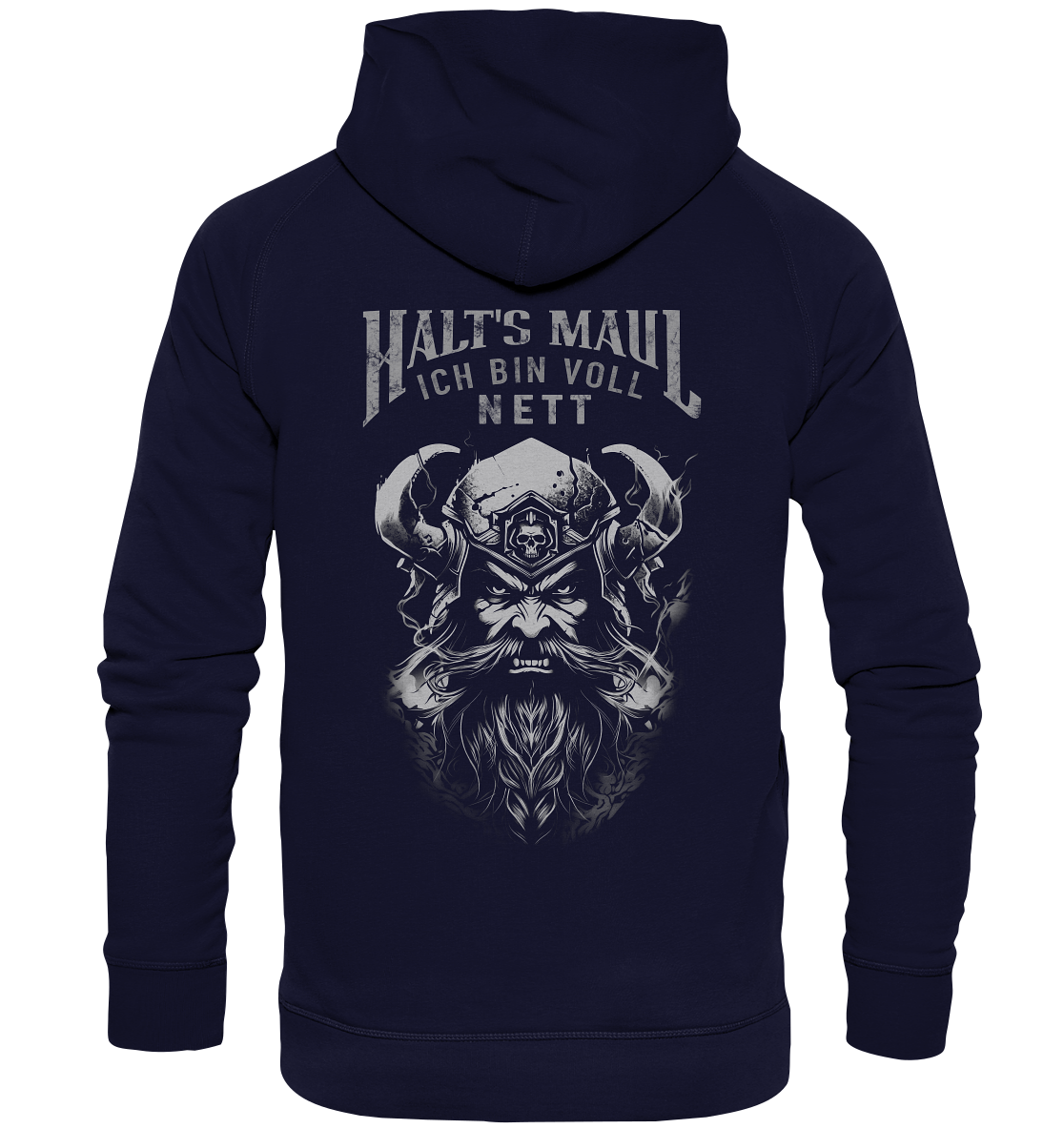 Halt's MauL Ich Bin Voll Nett - Basic Unisex Hoodie