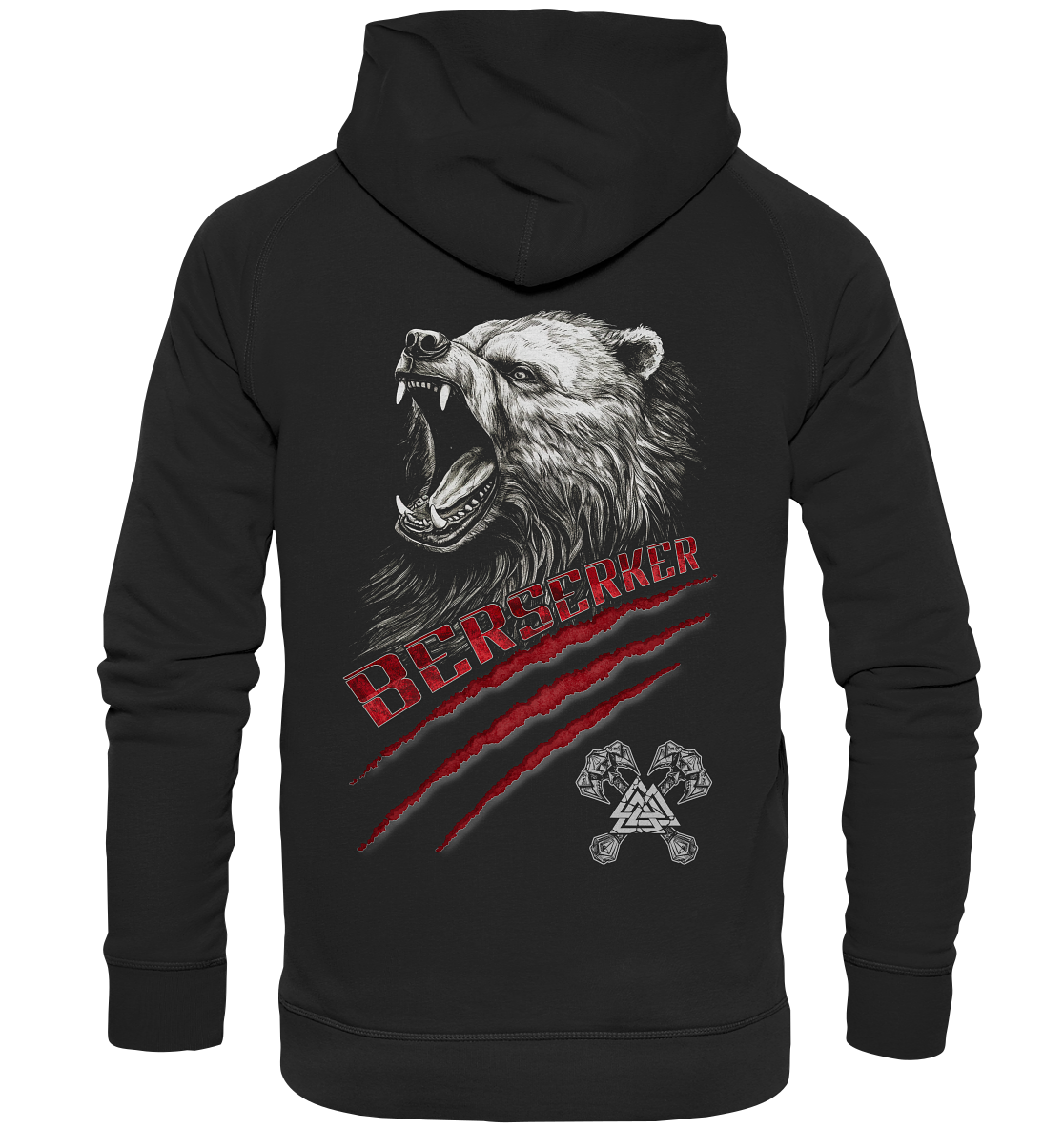 Berserker Bär - Basic Unisex Hoodie