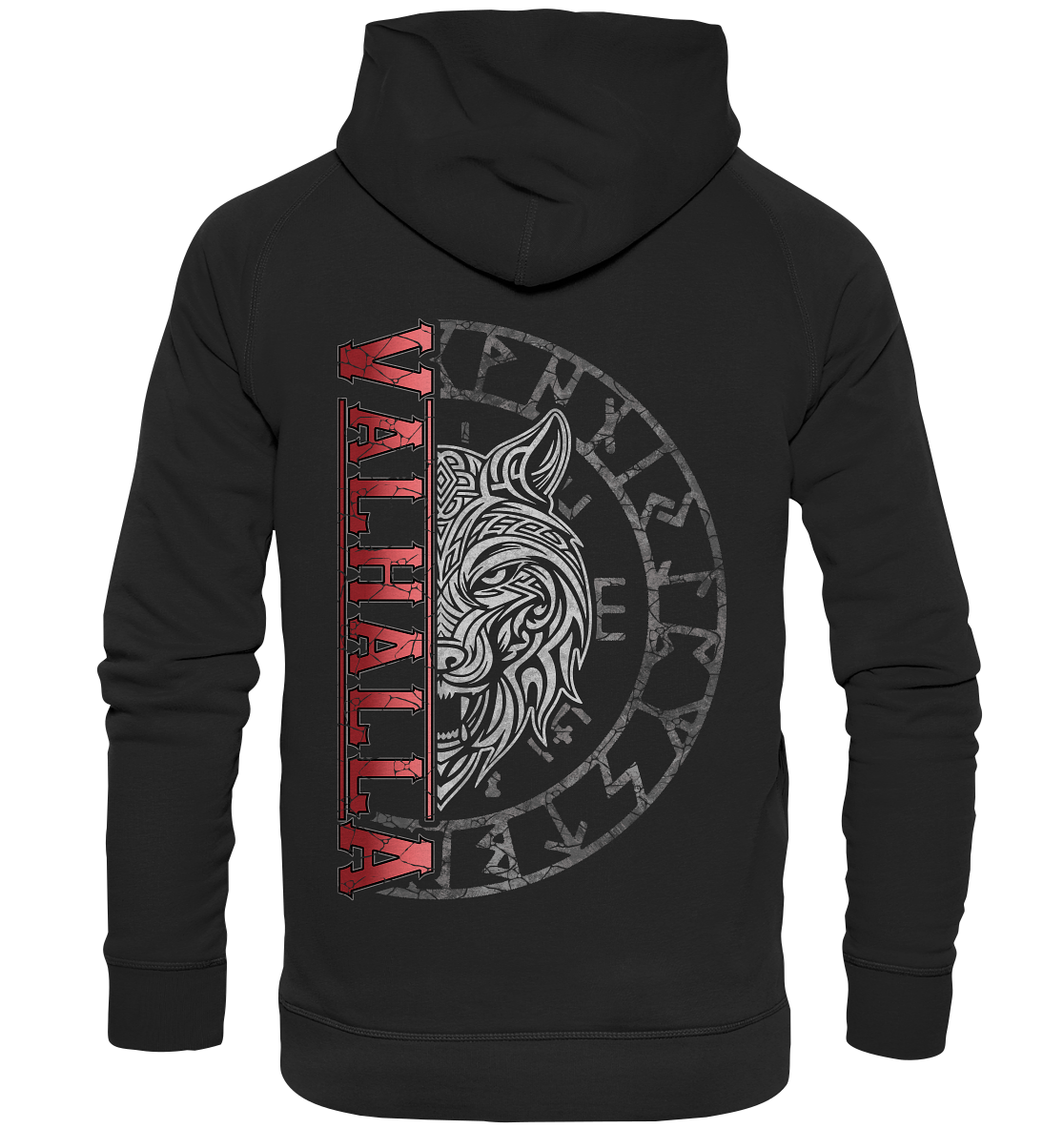 Nordic Wolf - Basic Unisex Hoodie