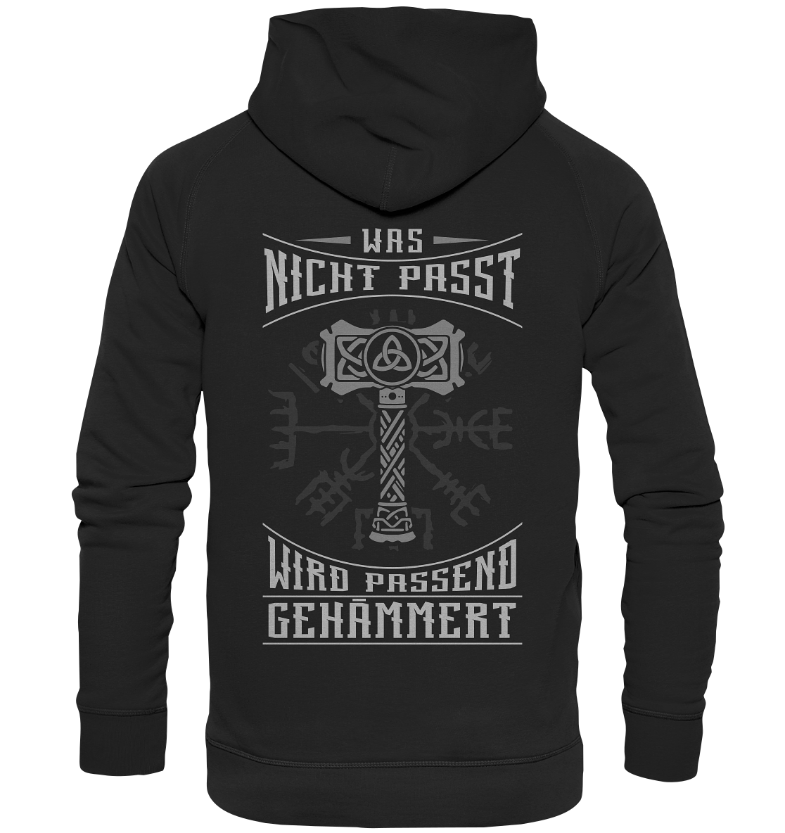 Was Nicht Passt .... - Basic Unisex Hoodie