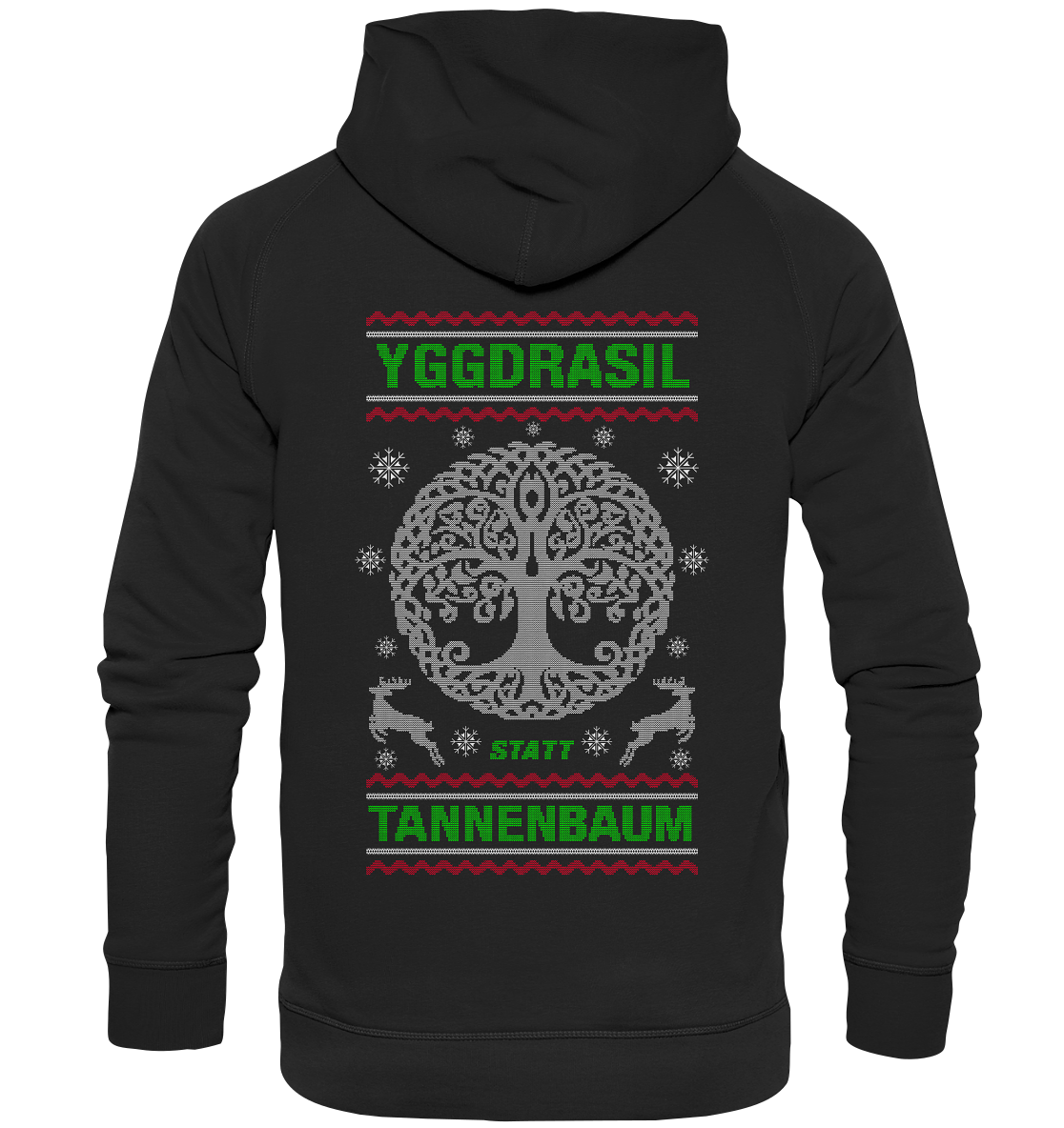 Yggdrasil Statt Tannenbaum - Basic Unisex Hoodie