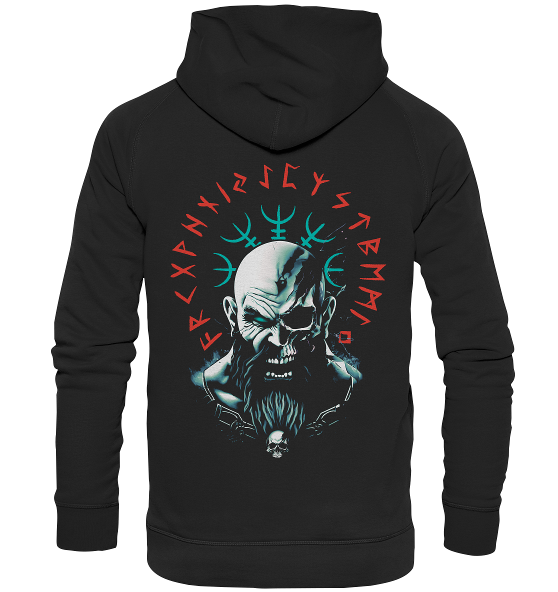 Wikinger Futhark - Basic Unisex Hoodie