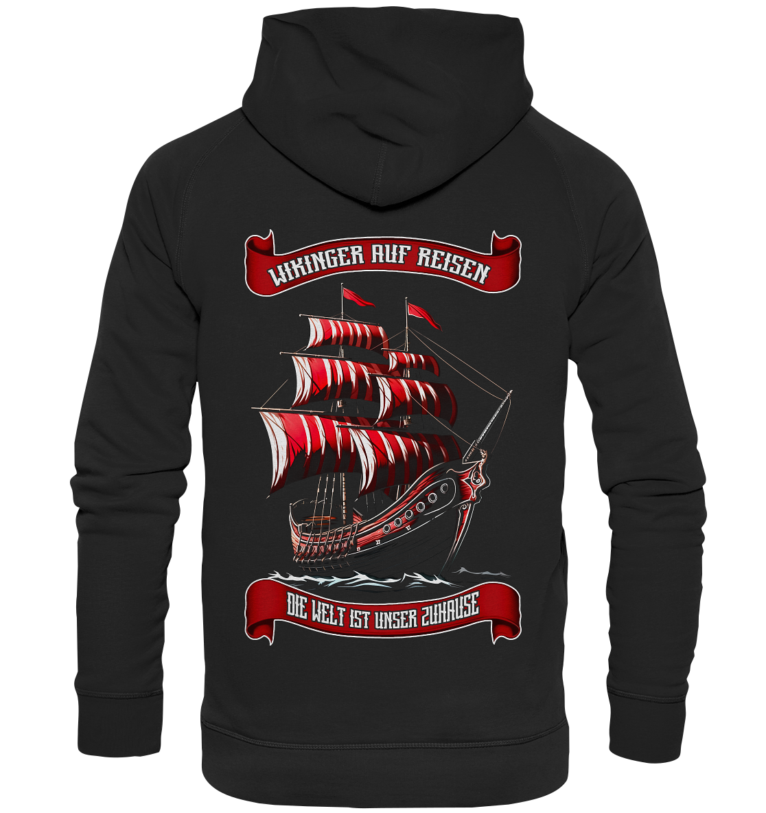 Wikingerschiff - Basic Unisex Hoodie