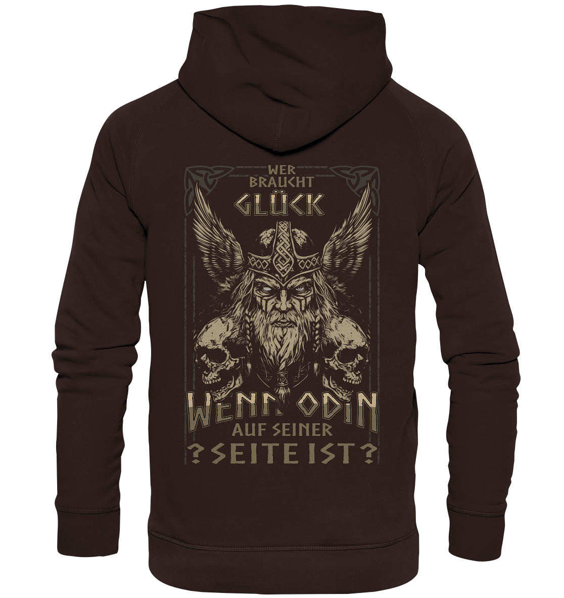Wer Braucht Glück .... - Basic Unisex Hoodie