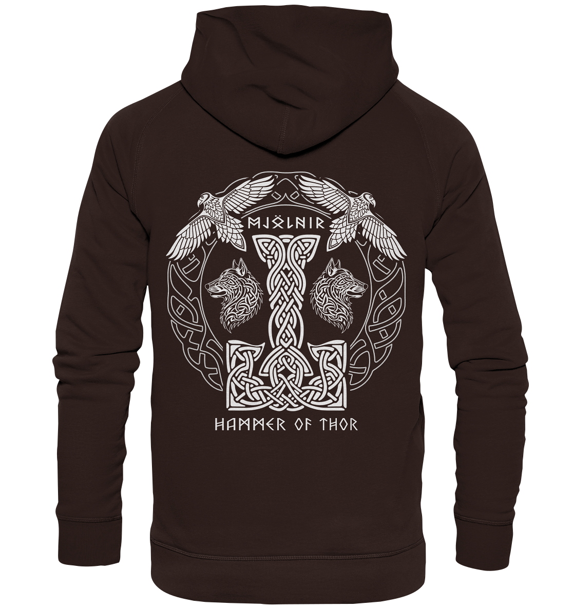 Mjölnir Hammer of Thor - Basic Unisex Hoodie