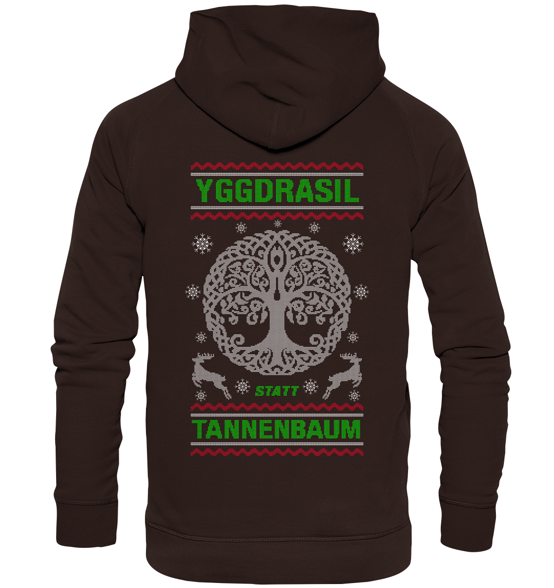 Yggdrasil Statt Tannenbaum - Basic Unisex Hoodie