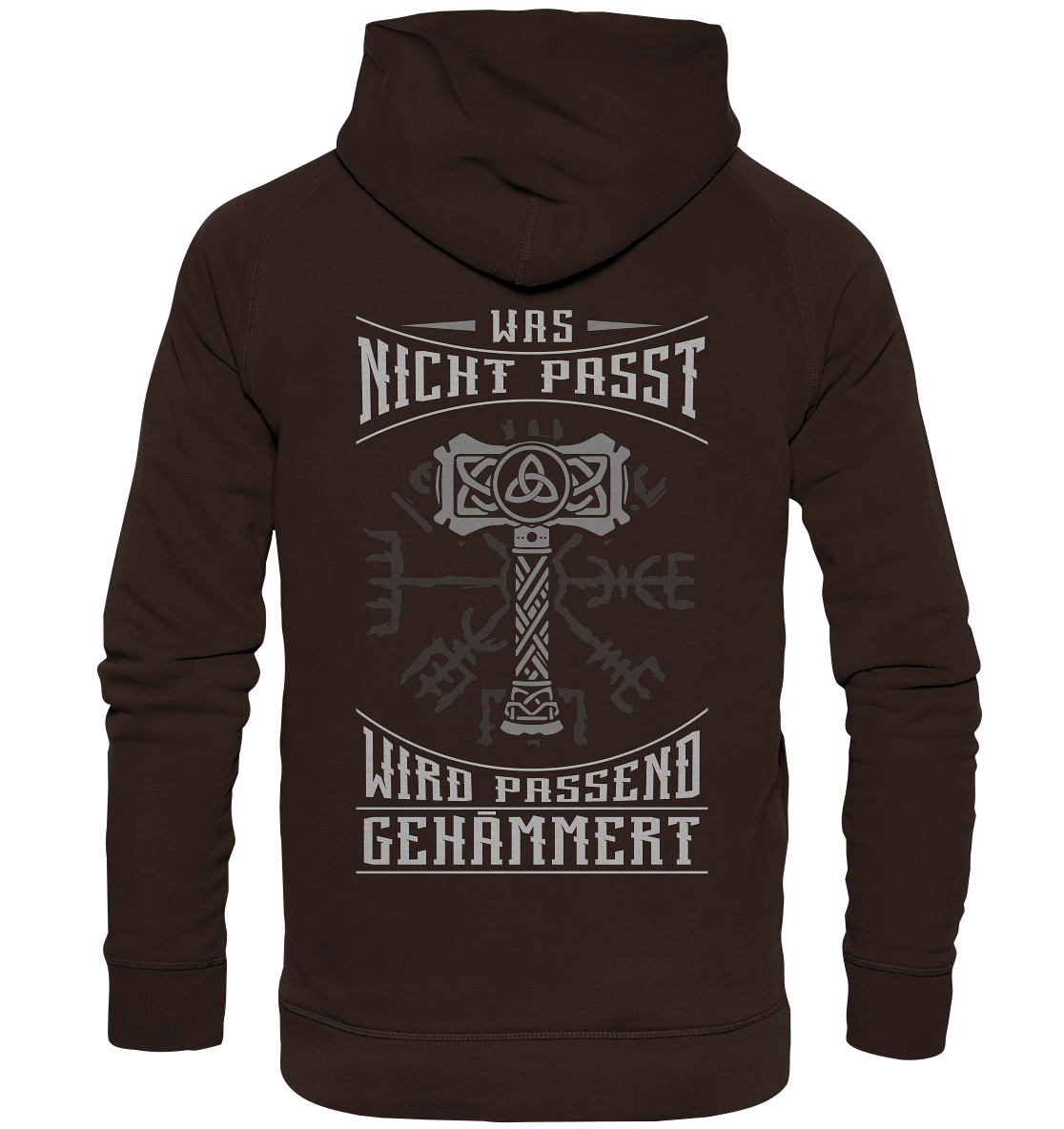 Was Nicht Passt .... - Basic Unisex Hoodie
