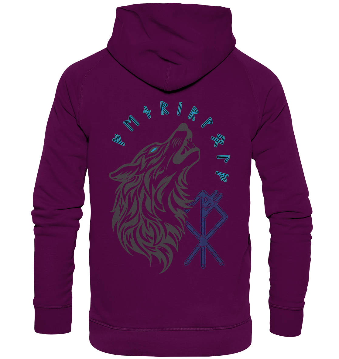 Fenrir Wolf - Basic Unisex Hoodie