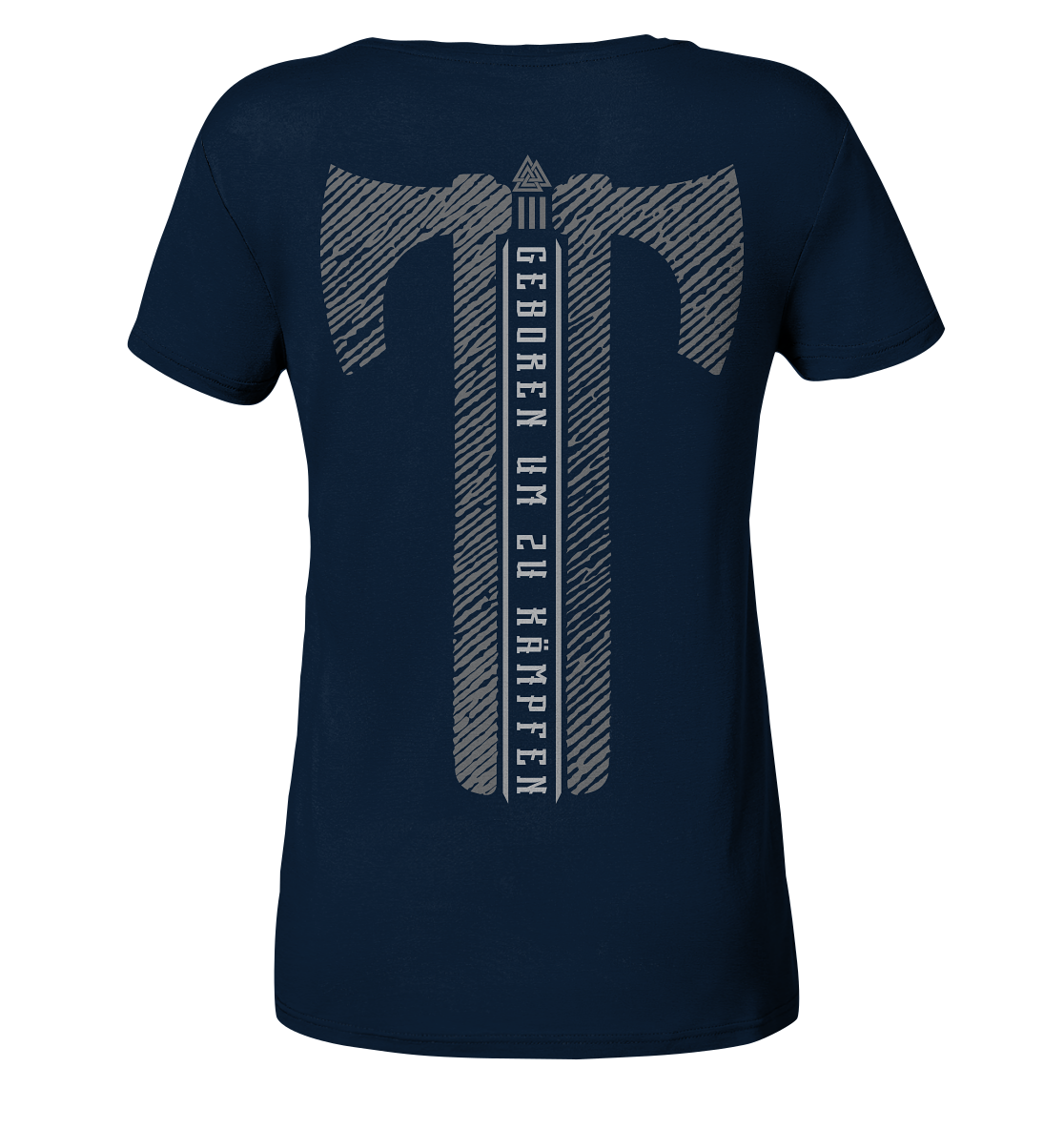 Geboren Um Zu Kämpfen - Ladies Organic Shirt