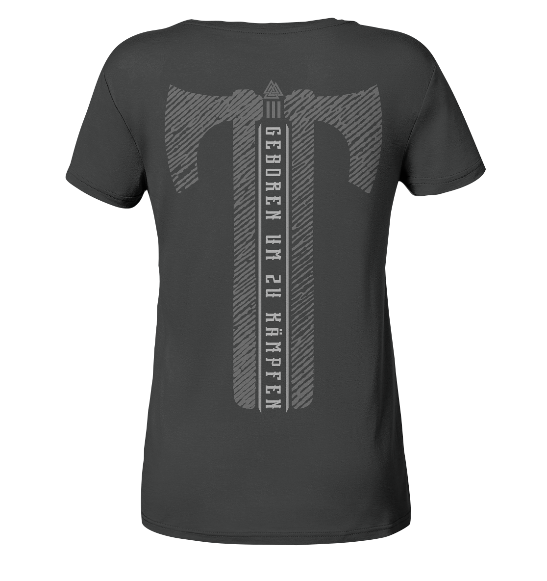 Geboren Um Zu Kämpfen - Ladies Organic Shirt