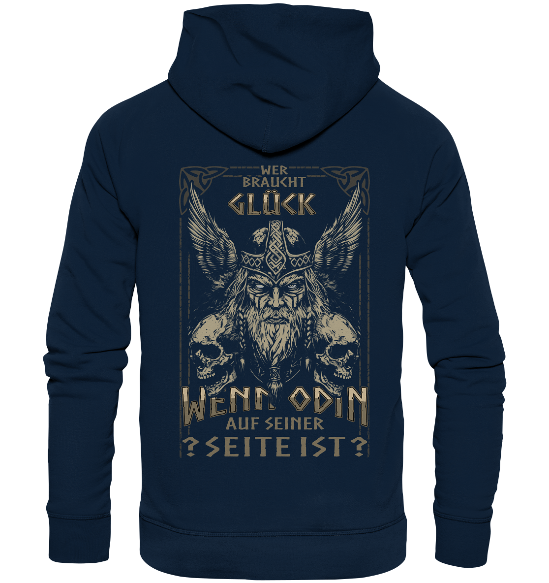 Wer Braucht Glück ....  - Organic Basic Hoodie