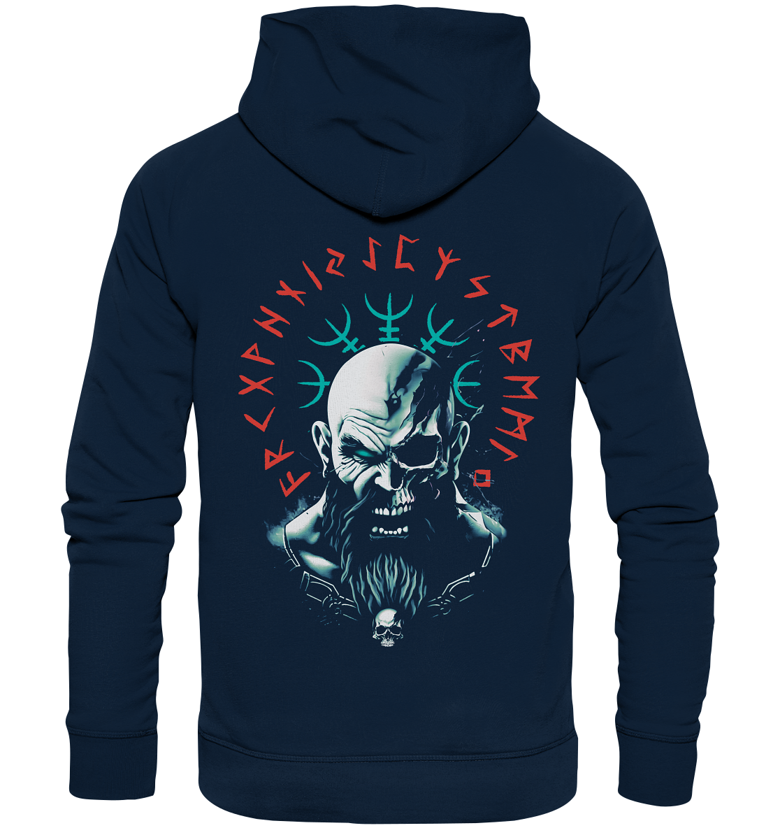 Wikinger Futhark - Organic Basic Hoodie