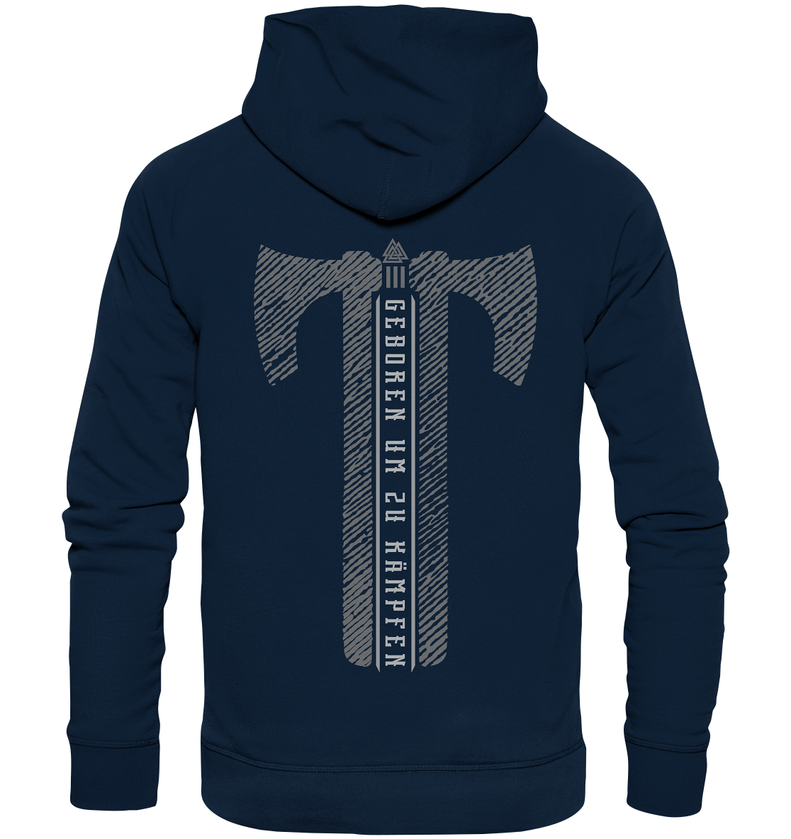 Geboren Um Zu Kämpfen - Organic Basic Hoodie