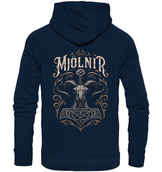 Mjölnir , Schädel - Organic Basic Hoodie