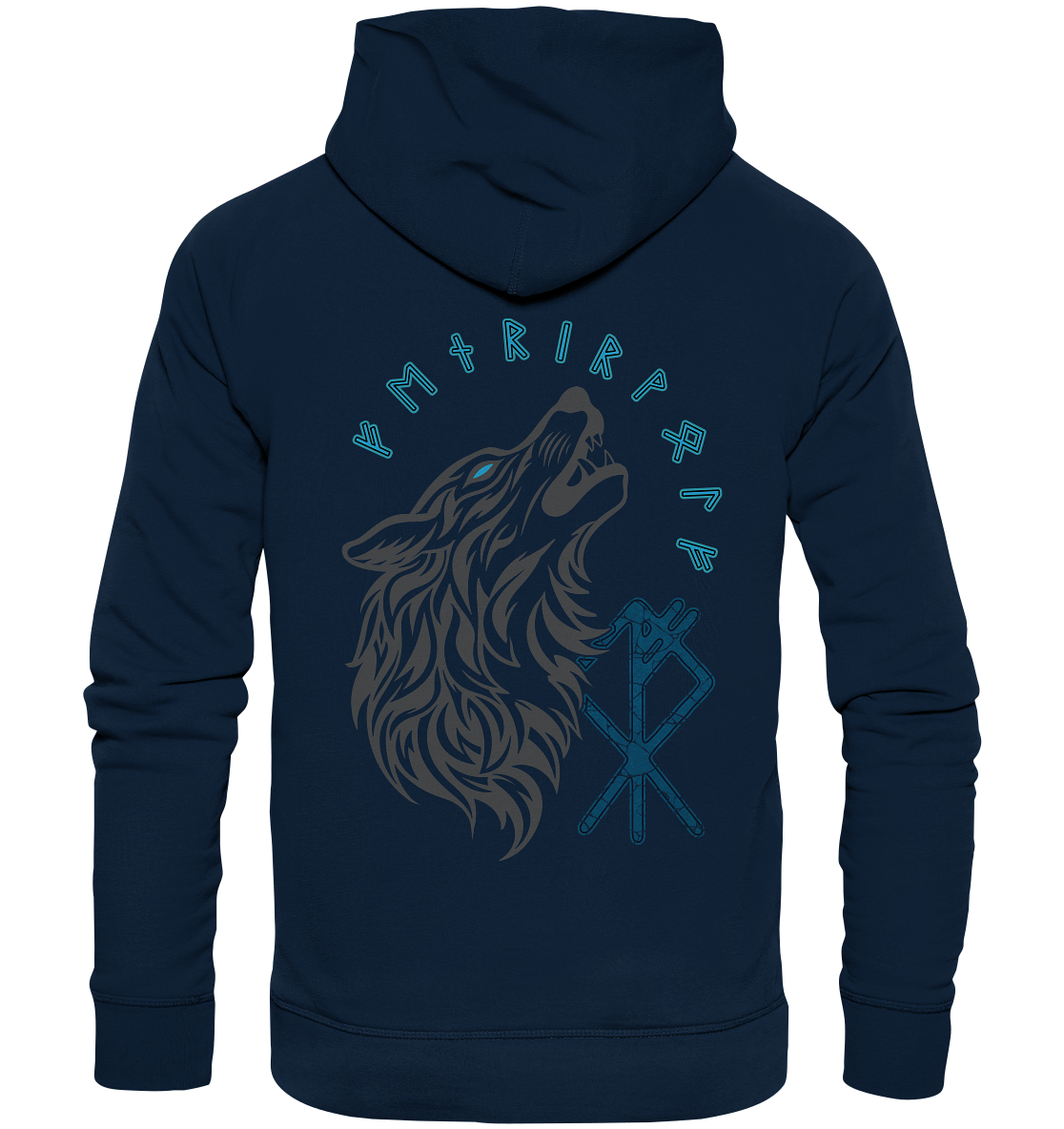 Fenrir Wolf - Organic Basic Hoodie