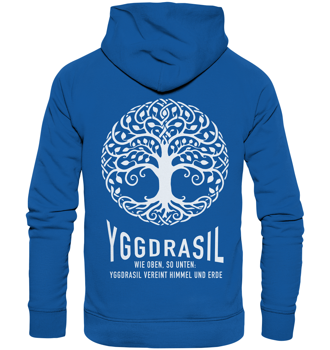 Yggdrasil Wie Oben, So Unten - Organic Basic Hoodie