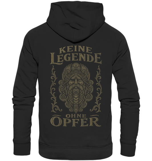 Keine Legende Ohne Opfer (AUGE) - Organic Basic Hoodie