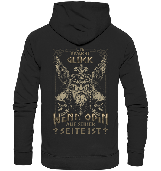 Wer Braucht Glück ....  - Organic Basic Hoodie