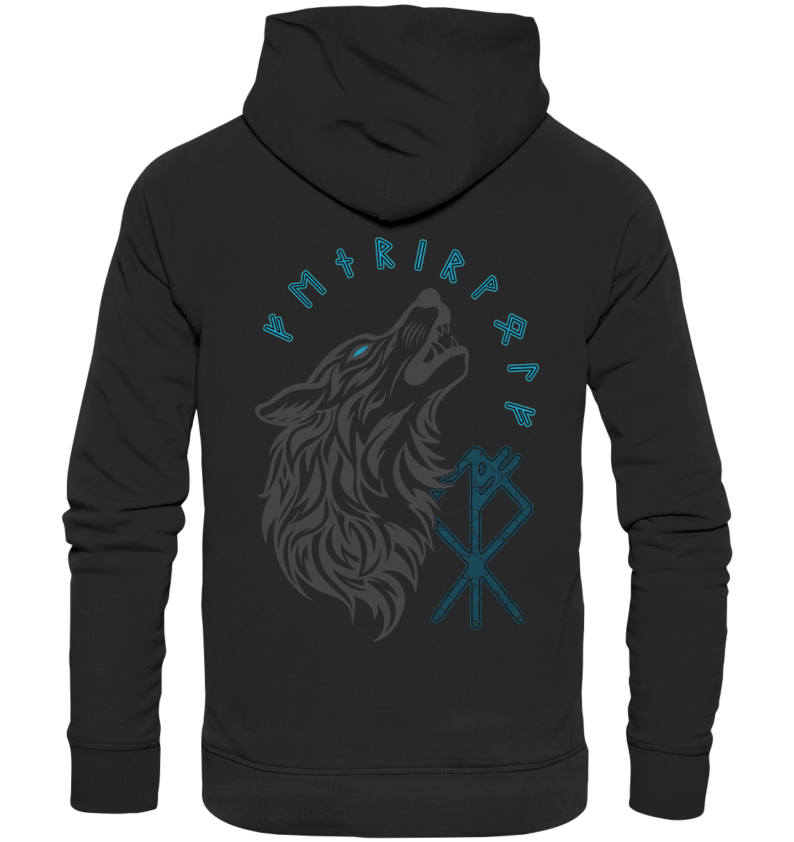 Fenrir Wolf - Organic Basic Hoodie | Sale