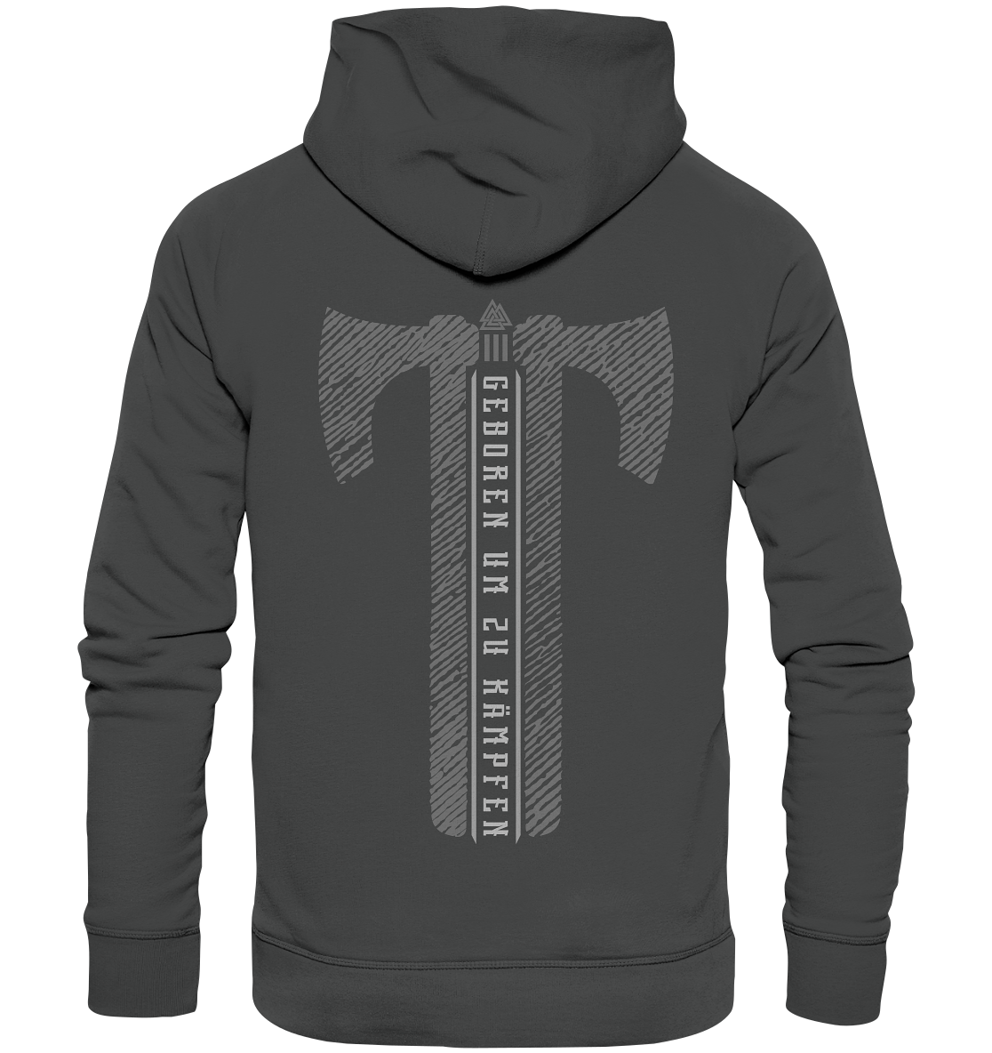 Geboren Um Zu Kämpfen - Organic Basic Hoodie