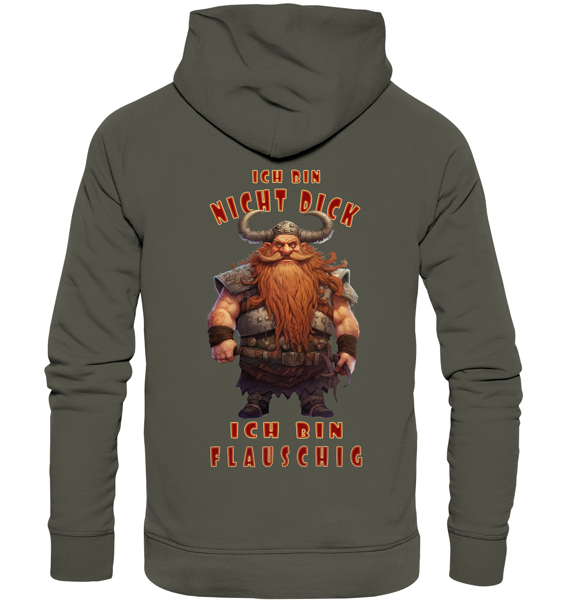 Ich Bin Nicht Dick - Organic Basic Hoodie