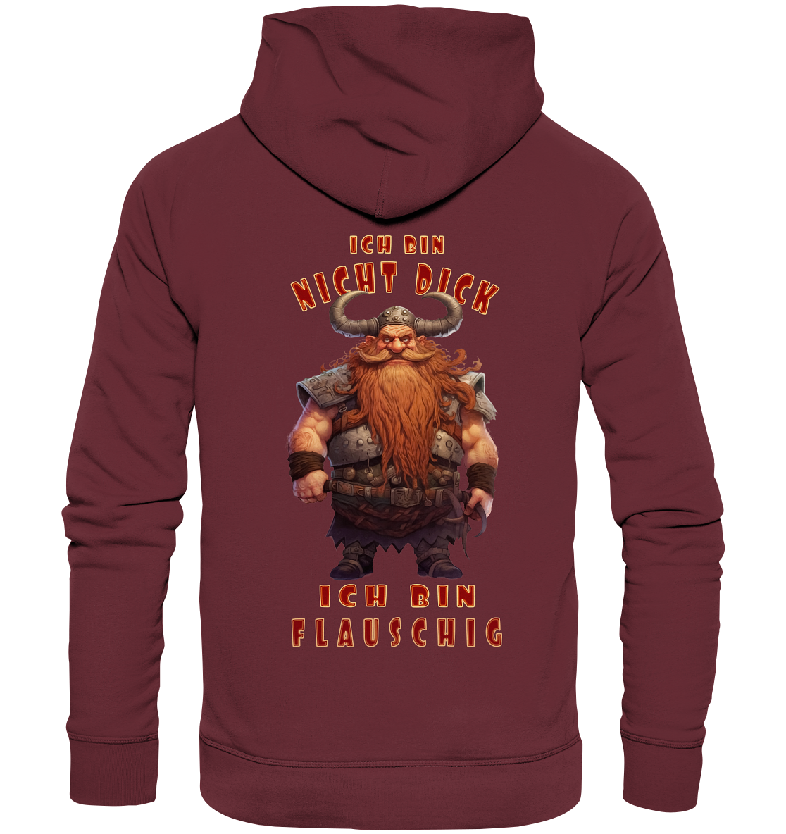 Ich Bin Nicht Dick - Organic Basic Hoodie