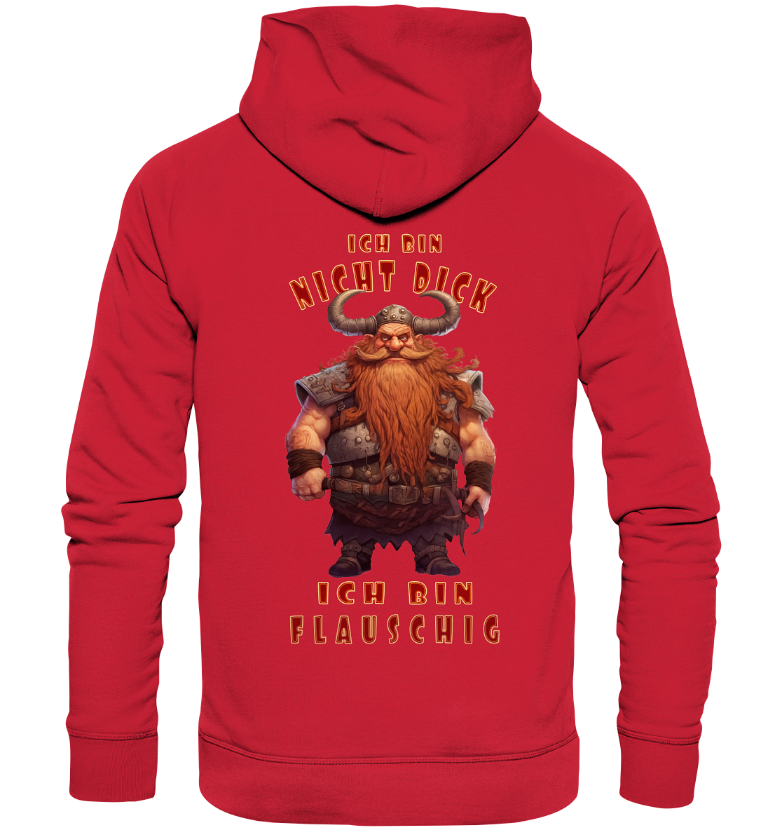 Ich Bin Nicht Dick - Organic Basic Hoodie