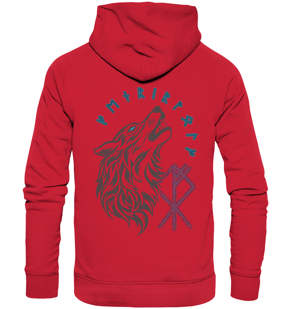 Fenrir Wolf - Organic Basic Hoodie