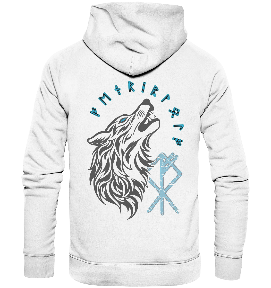 Fenrir Wolf - Organic Basic Hoodie