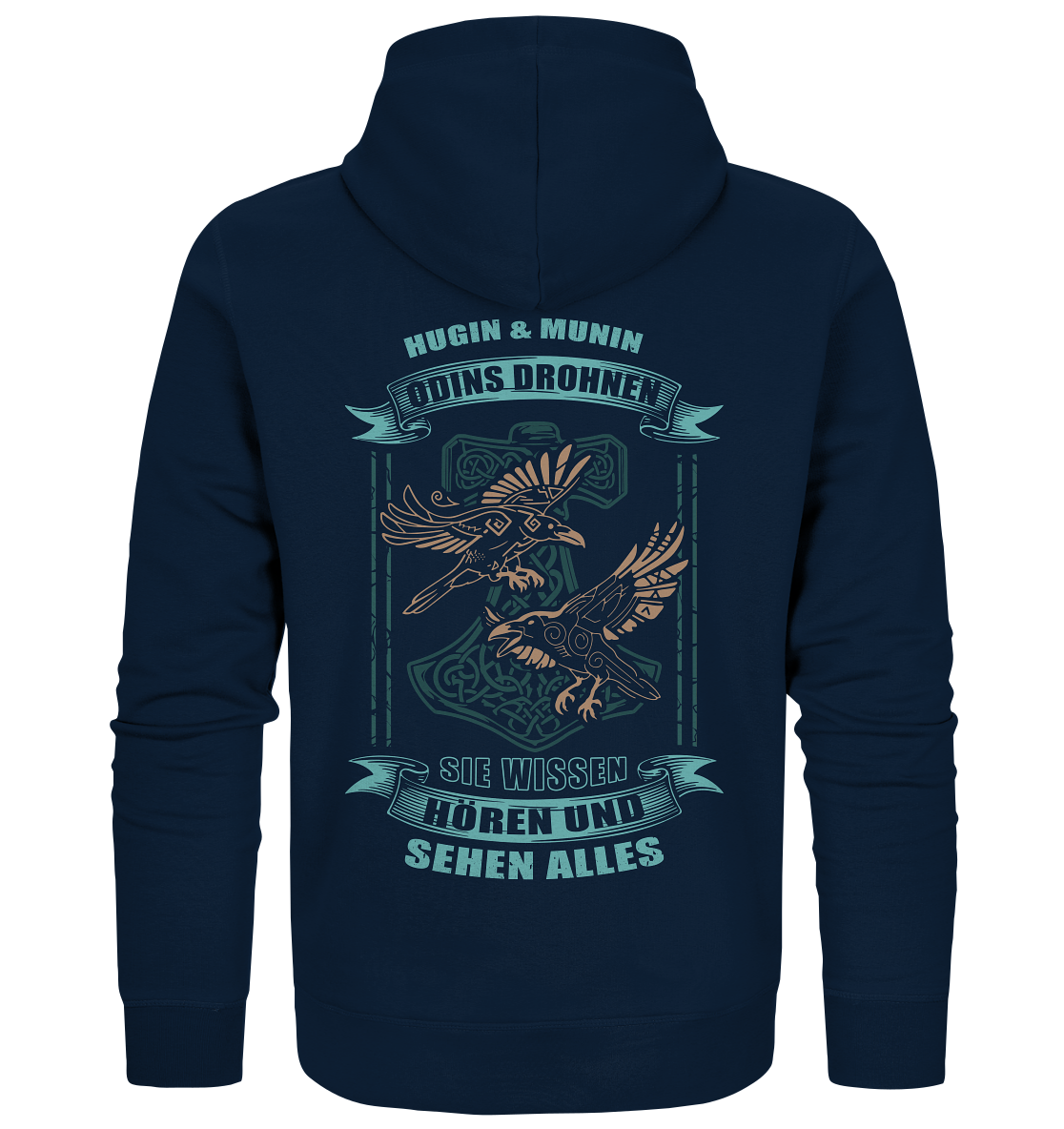 Odins Drohnen - Organic Zipper