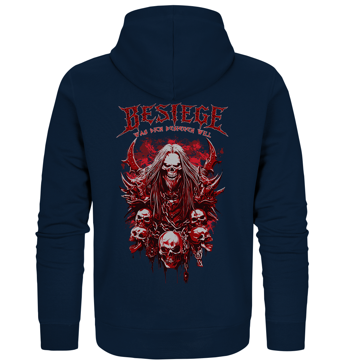 Besiege Was Dich Besiegen Will - Organic Zipper