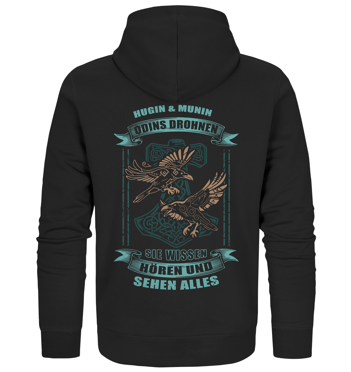 Odins Drohnen - Organic Zipper
