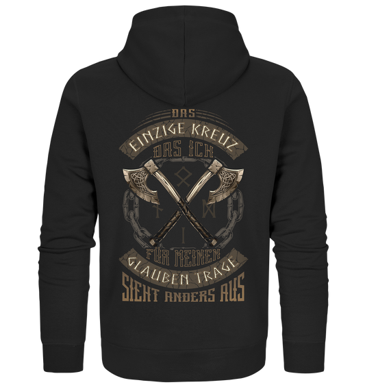 Das Einzige Kreuz Das Ich   - Organic Zipper