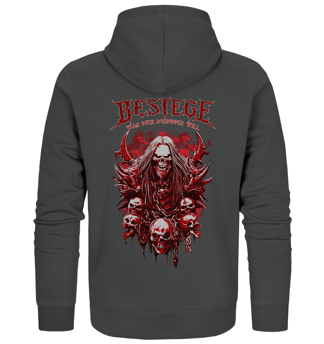 Besiege Was Dich Besiegen Will - Organic Zipper