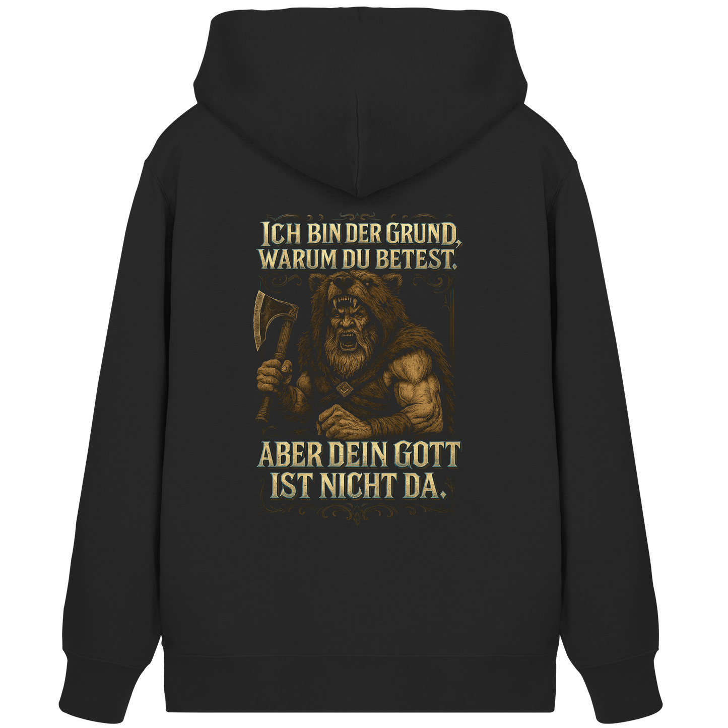 Ich Bin Der Grund ... - Organic Zipper