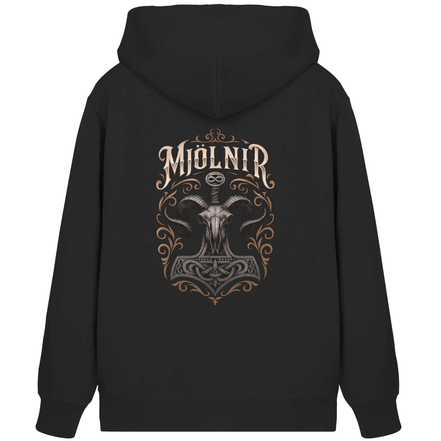 Mjölnir , Schädel - Organic Zipper
