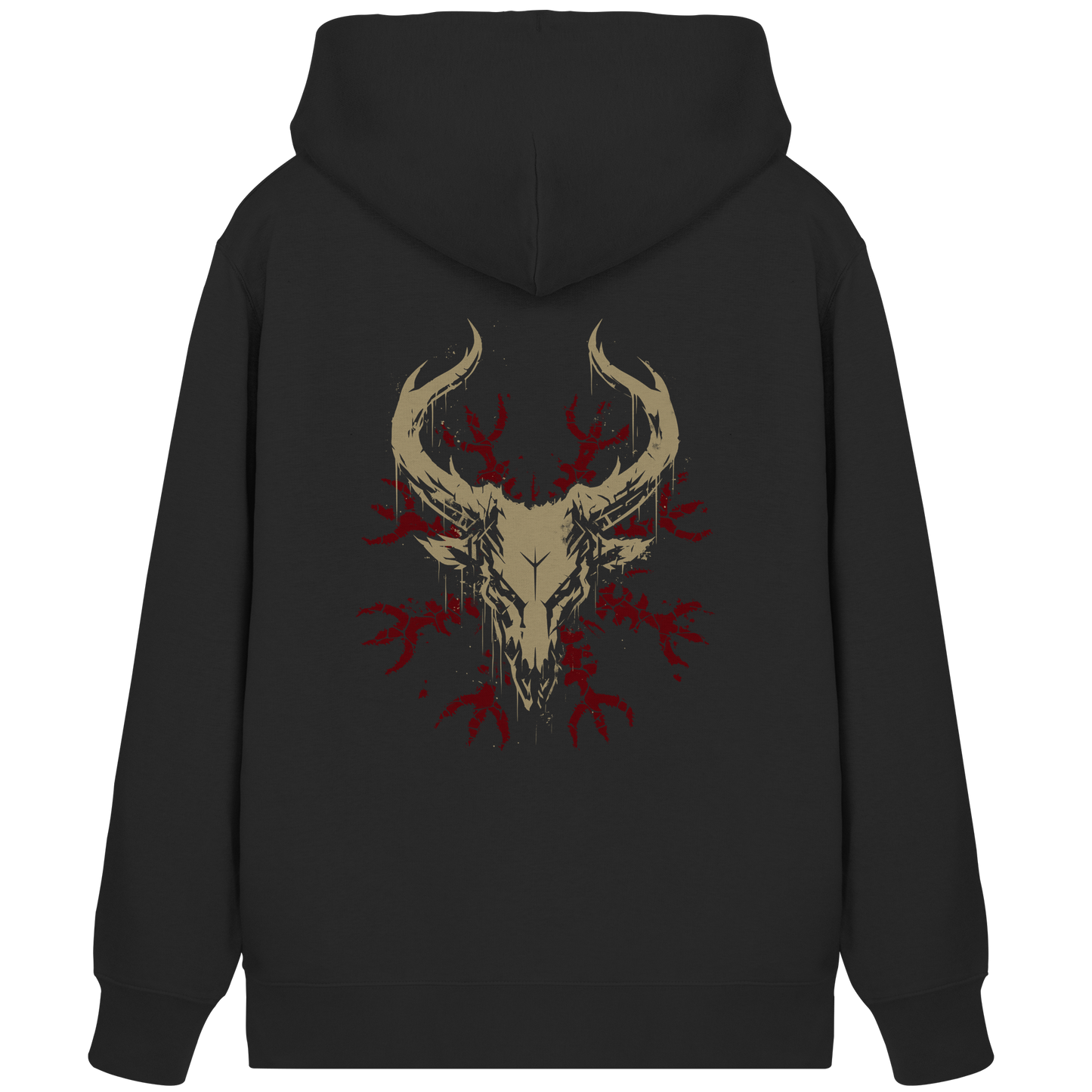 Deer / Aegishjalmur - Organic Zipper