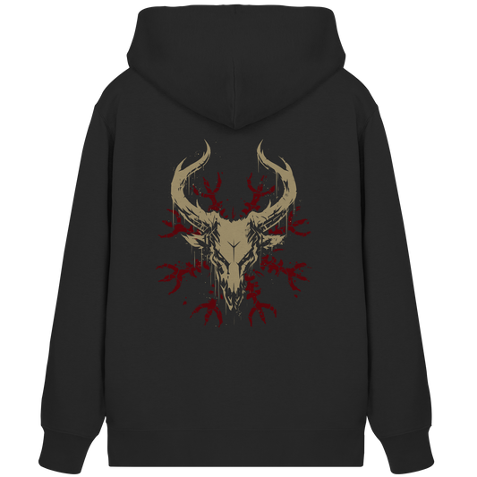 Deer / Aegishjalmur - Organic Zipper