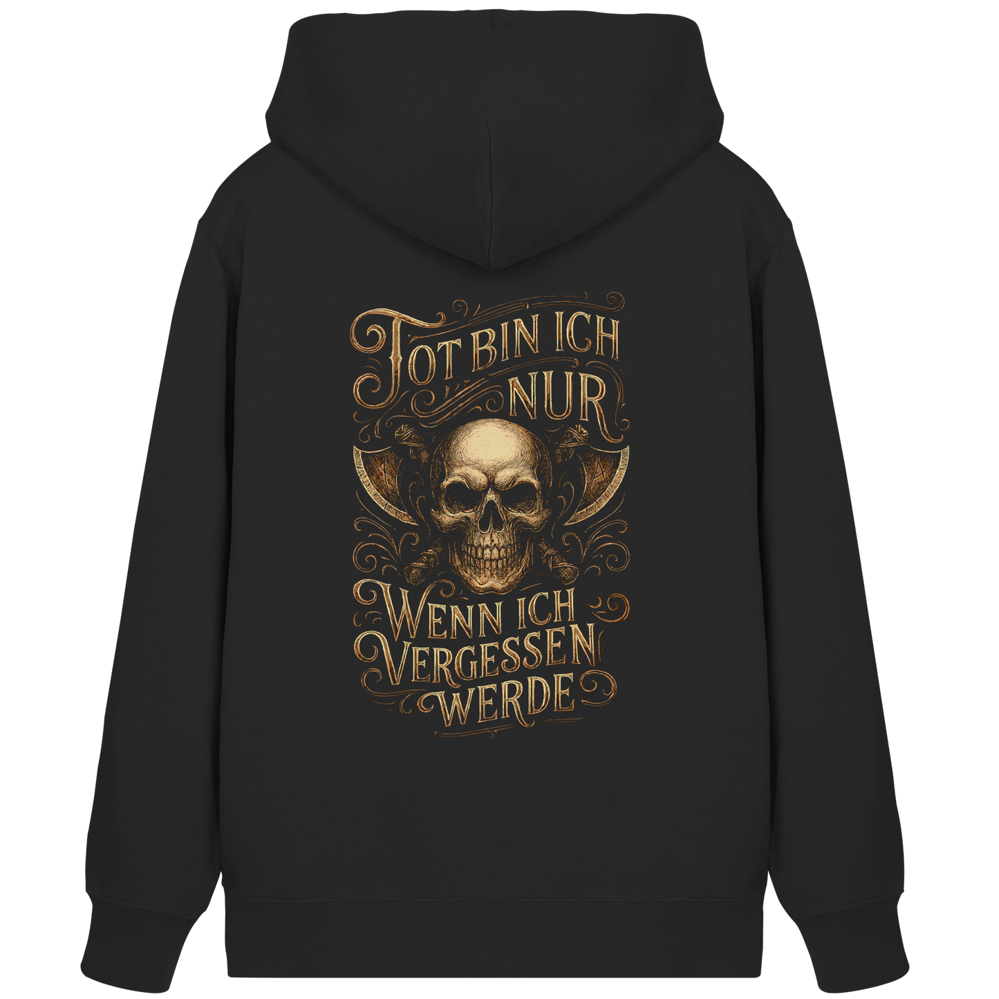 Tot Bin Ich Nur ..... - Organic Zipper