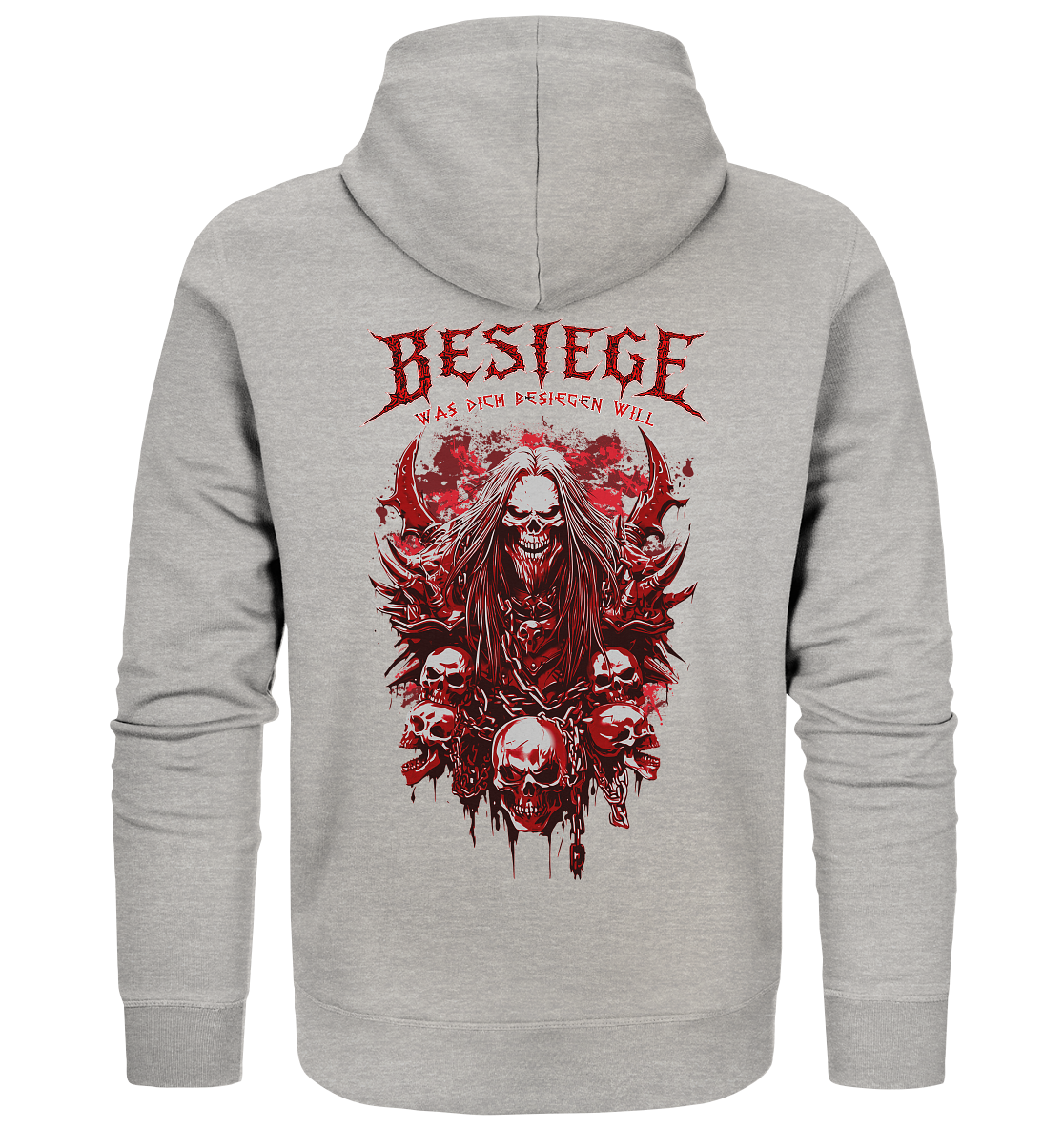 Besiege Was Dich Besiegen Will - Organic Zipper