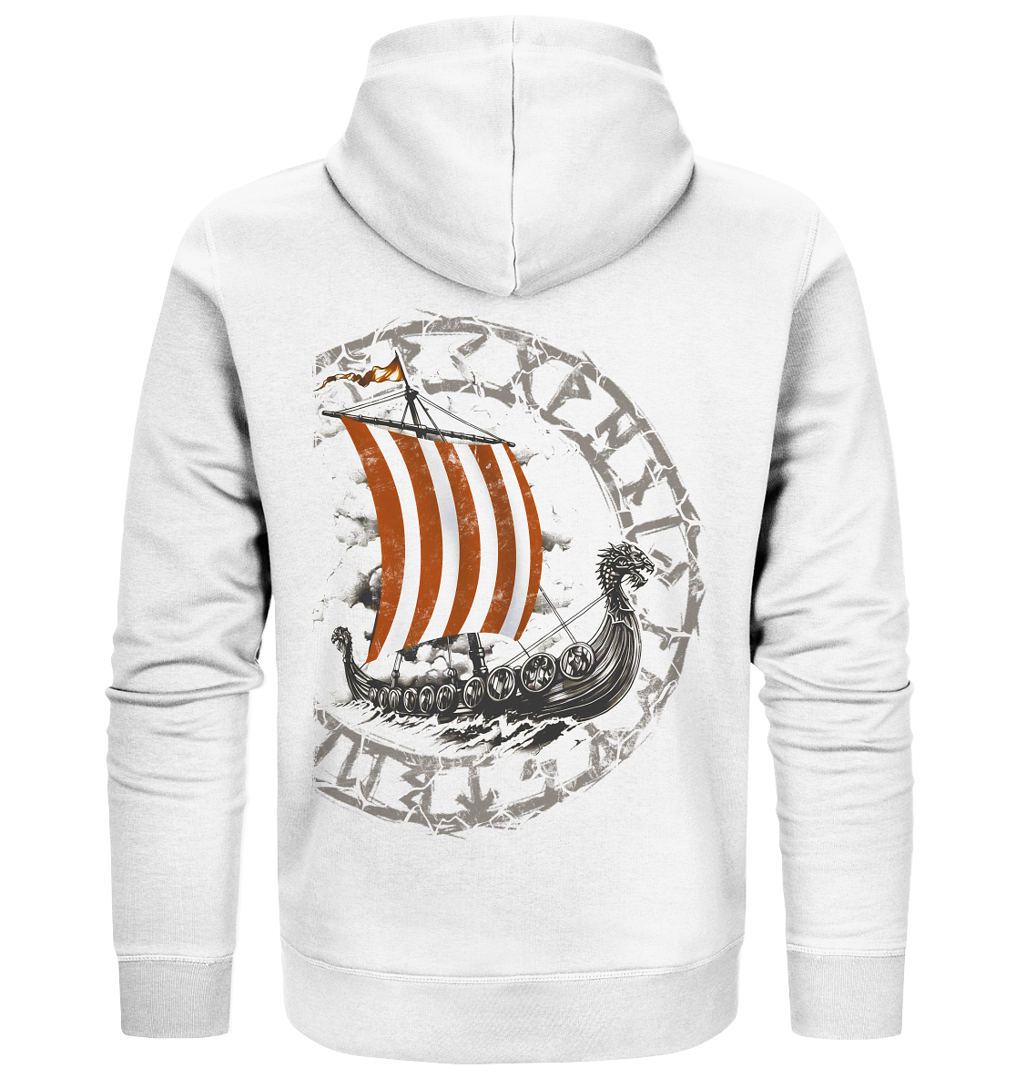 Drakkar Wikingerschiff - Organic Zipper