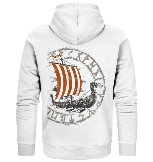 Drakkar Wikingerschiff - Organic Zipper