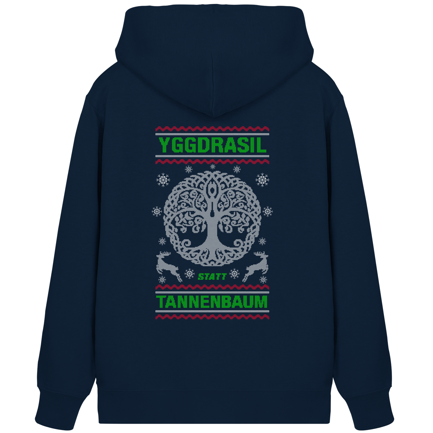 Yggdrasil Statt Tannenbaum - Organic Zipper