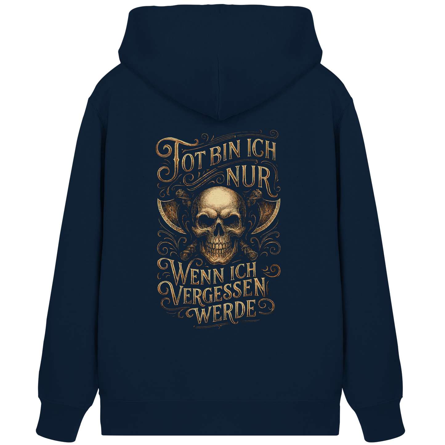 Tot Bin Ich Nur ..... - Organic Zipper